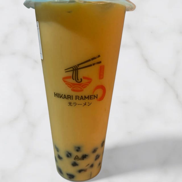 Mango Milk Tea.