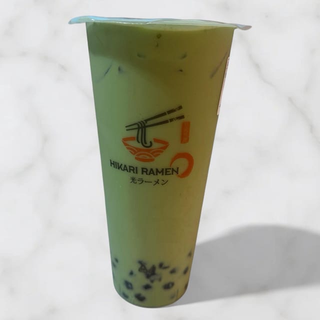 Matcha Milk Tea.
