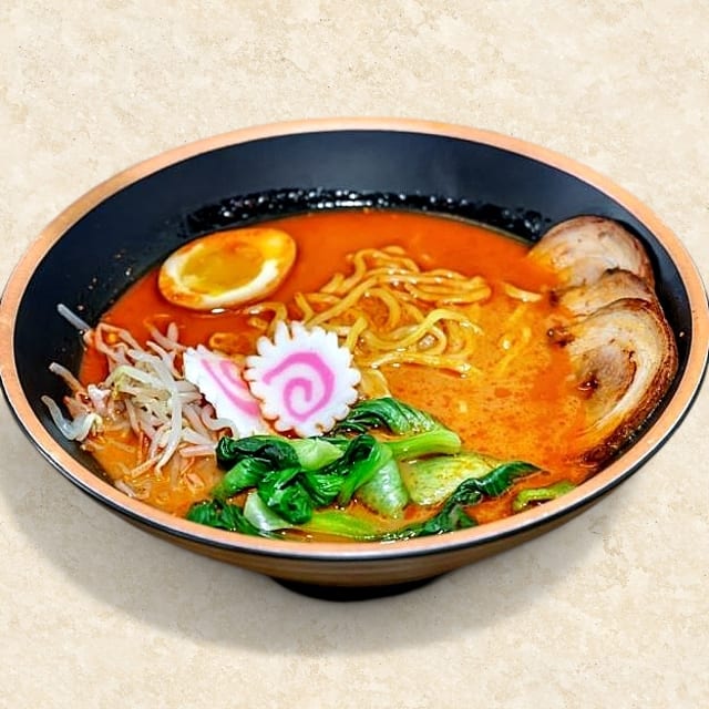 Tonkotsu Red Ramen.