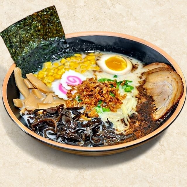 Tonkotsu Black Ramen.