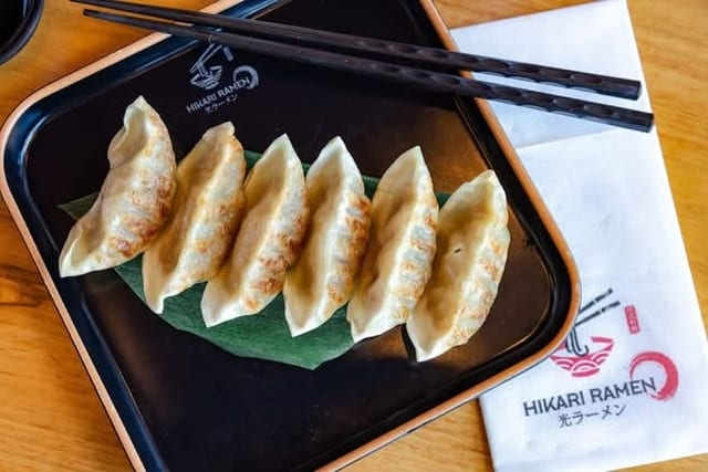 Pork Gyoza.