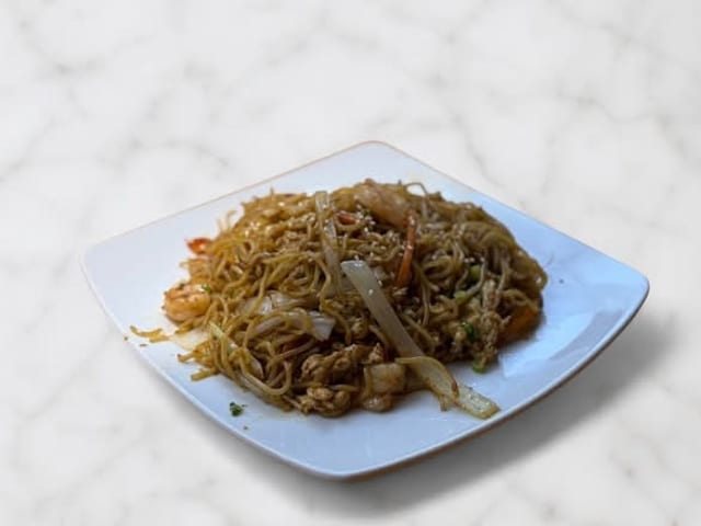Shrimp Yaki Soba.